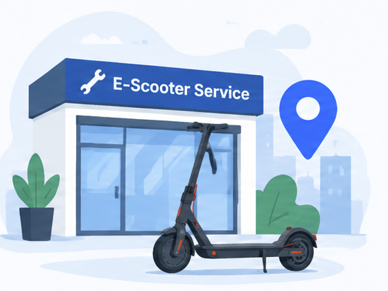 E-Scooter Service Werkstatt